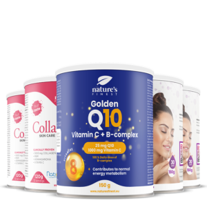 2x Beauty Hyaluron + 2x Collagen SkinCare + Golden Q10 pacchetto