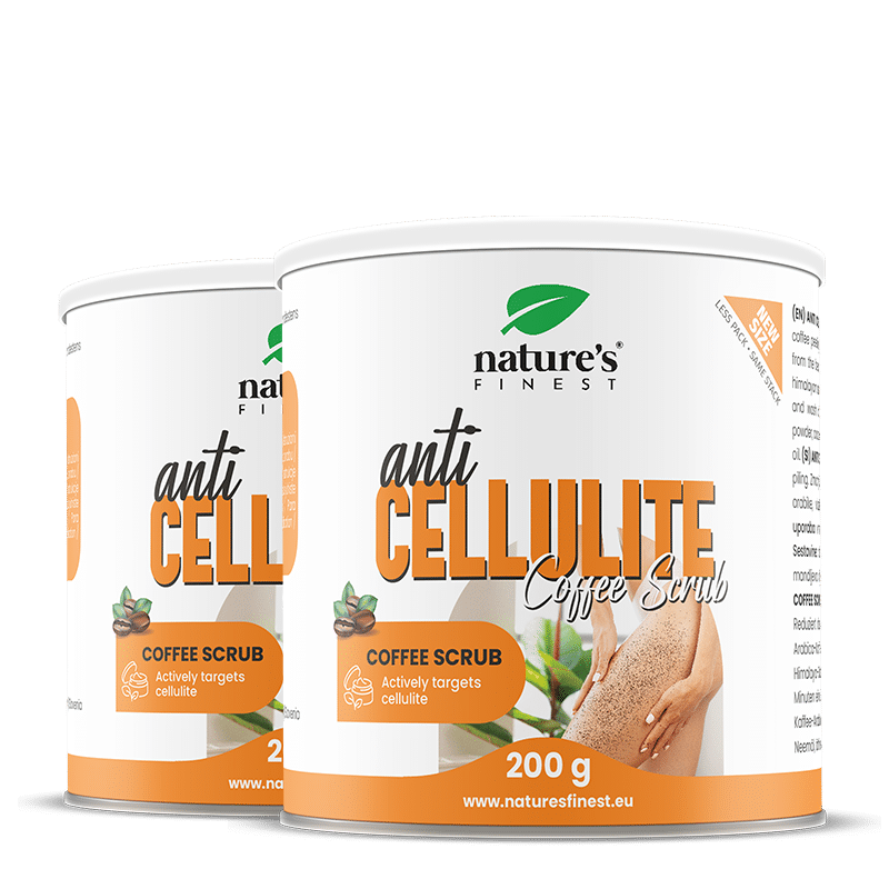 Anti Cellulite scrub al caffè pacchetto