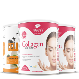 2x Collagen SkinCare + Anti Cellulite scrub al caffè pacchetto