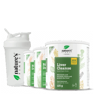 Liver + 2x Detox + NF Shaker pacchetto