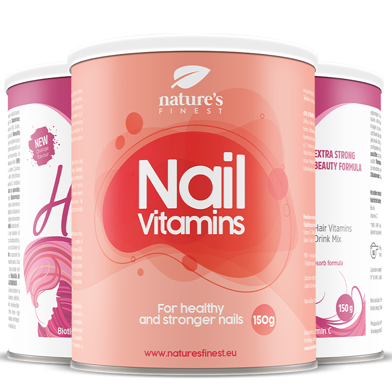 2x Hair Vitamins + Nail Vitamins pacchetto