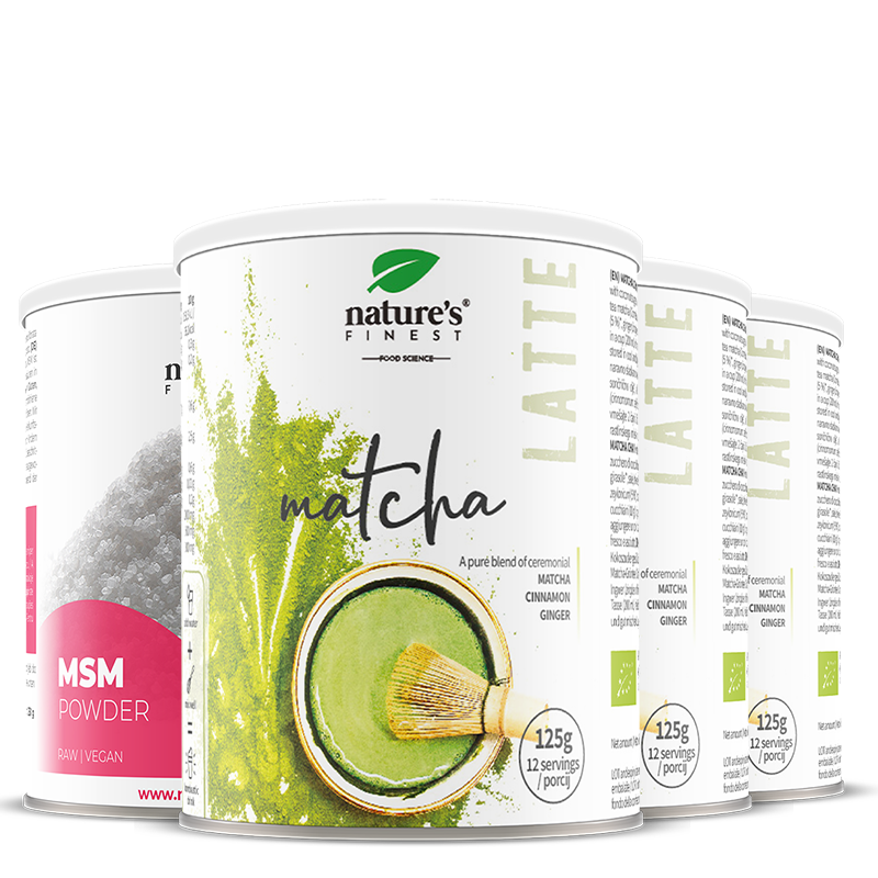 Matcha Chai latte + MSM pacchetto