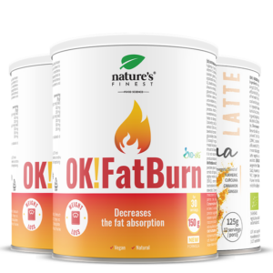 OK!FatBurn + Golden Curcuma latte pacchetto
