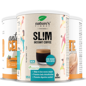 Sl!m Coffee + 2x Anti Cellulite scrub al caffè pacchetto