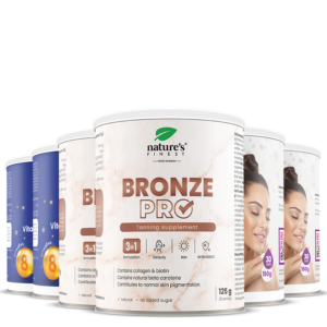 2x Beauty Hyaluron + 2x Golden Q10 + 2x Bronze PRO pacchetto