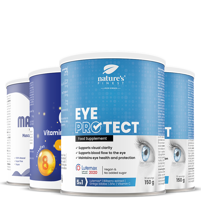 2x Eye PROtect + Golden Q10 + Magnesium pacchetto